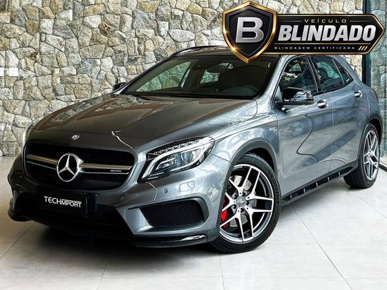 MERCEDES-BENZ GLA 45 AMG 2.0 16V TURBO GASOLINA 4P AUTOMÁTICO MERCEDES-BENZ GLA 45 AMG 2.0 16V TURBO GASOLINA 4P AUTOMÁTICO